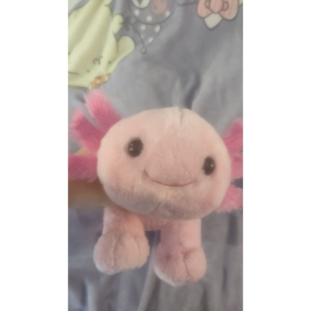 Axolotl Build a Bear Plush 17" Pink Full Size with Gills